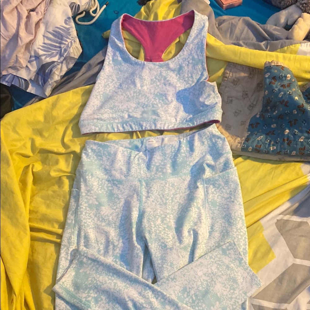 Avia Kids Matching Set - Blue and Pink